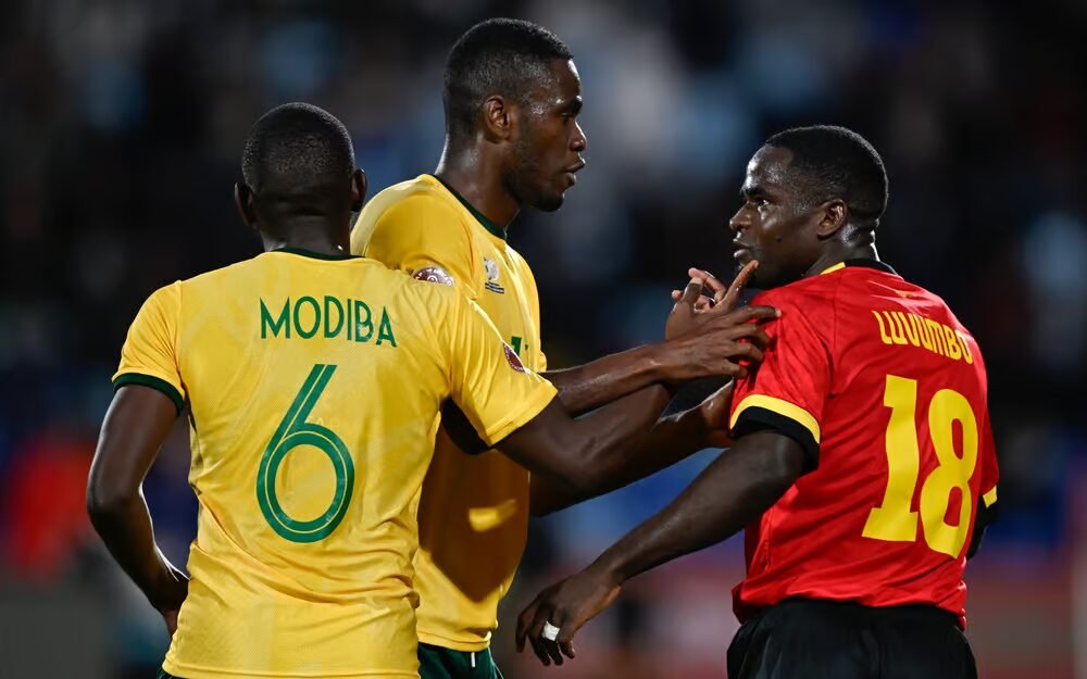 south africa vs angola group b match at the 2025 afcon