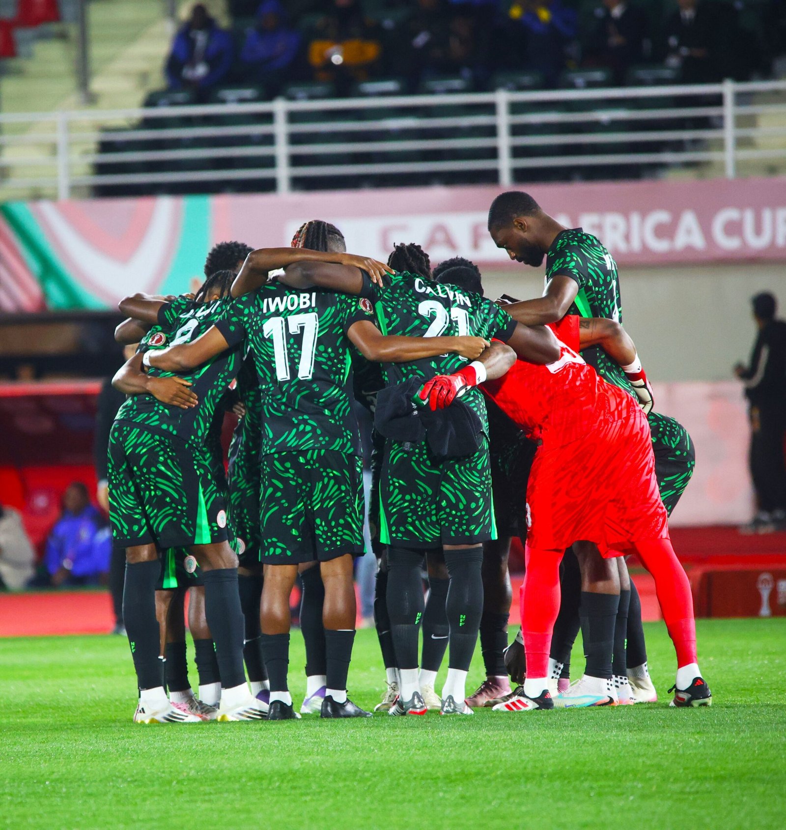 the super eagles gearing up for action against tanzania at afcon 2025
