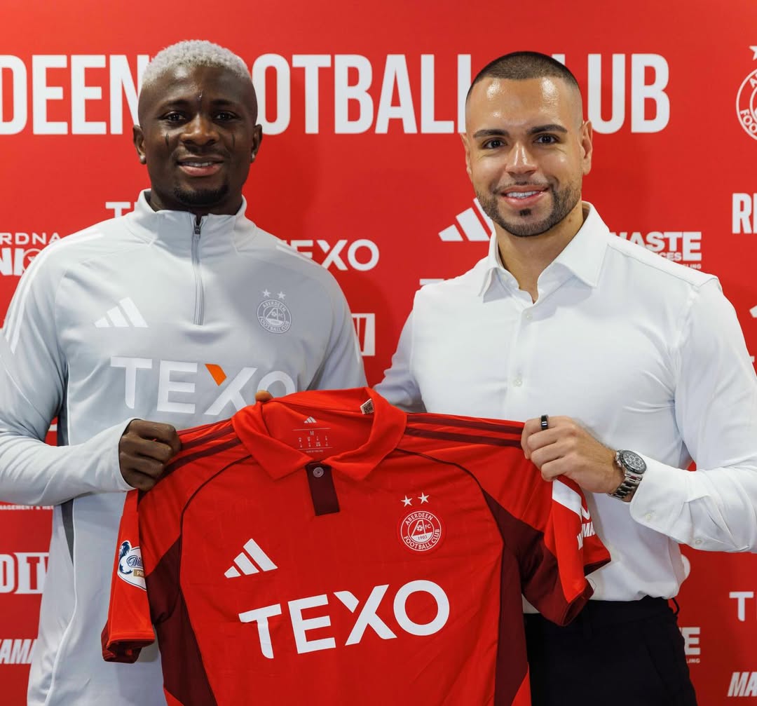afeez aremu joins aberdeen
