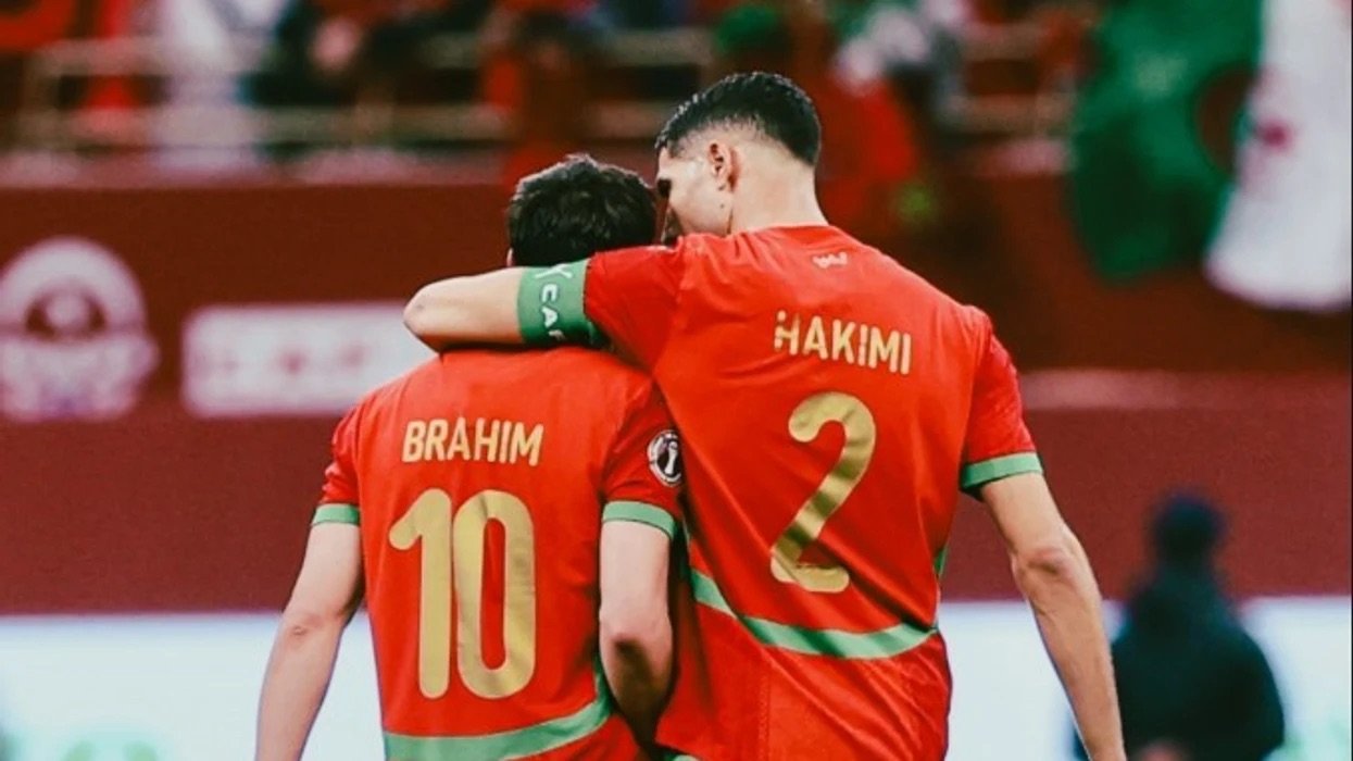 morocco stars achraf hakimi and brahim diaz