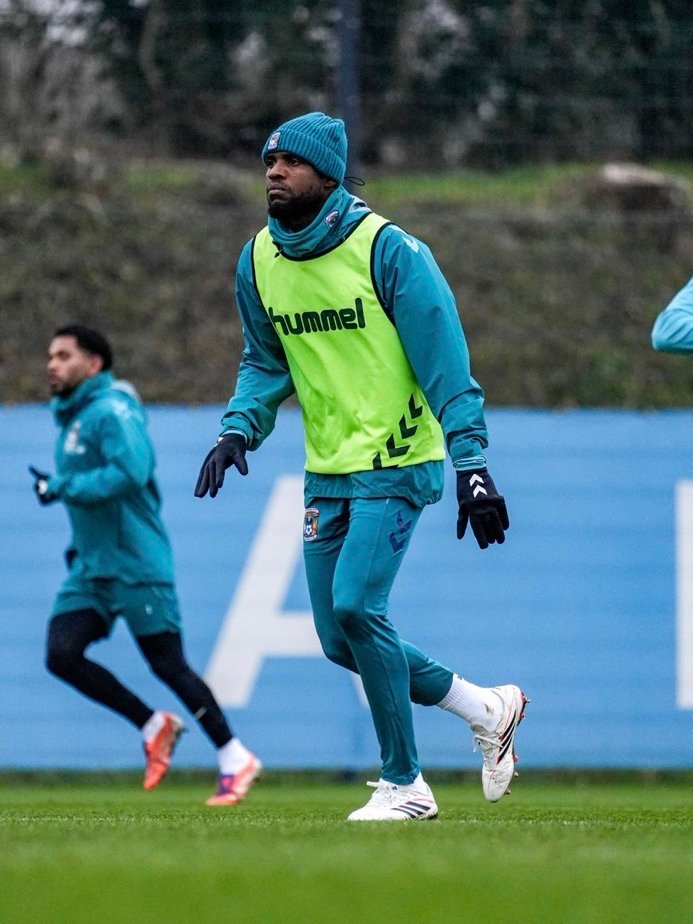 frank onyeka in training