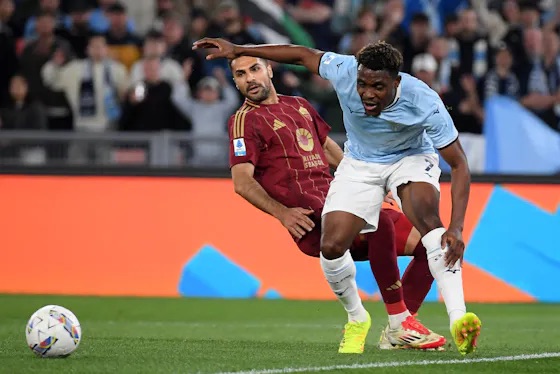 fisayo dele-bashiru in action for lazio