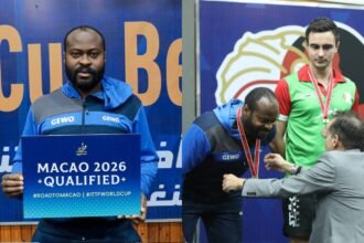Aruna Quadri wins Bronze at ITTF Africa Cup, Qualifies for 2026 World Cup