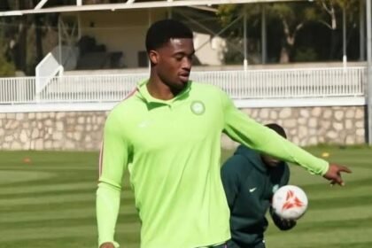 super eagles defender emmanuel fernandez