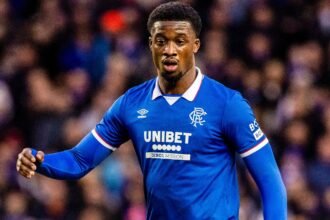 emmanuel fernandez in action for rangers