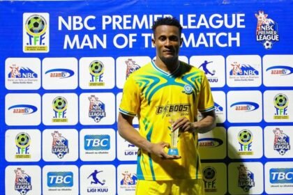 amas obasogie wins player of the match award at singida stars