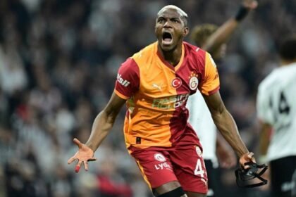 Victor Osimhen scores the winner as Galatasaray beat Besiktas