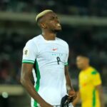 victor osimhen in action