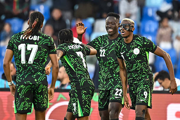 super eagles celebrate