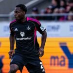 philip otele in action at hamburg