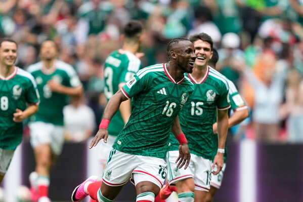 mexico celebrate against south africa