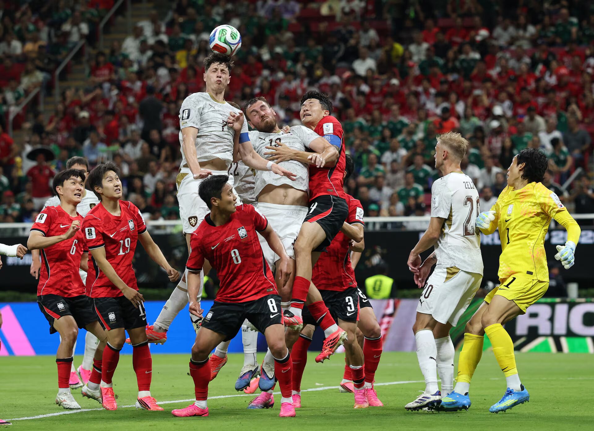 south korea vs czech republic world cup clash